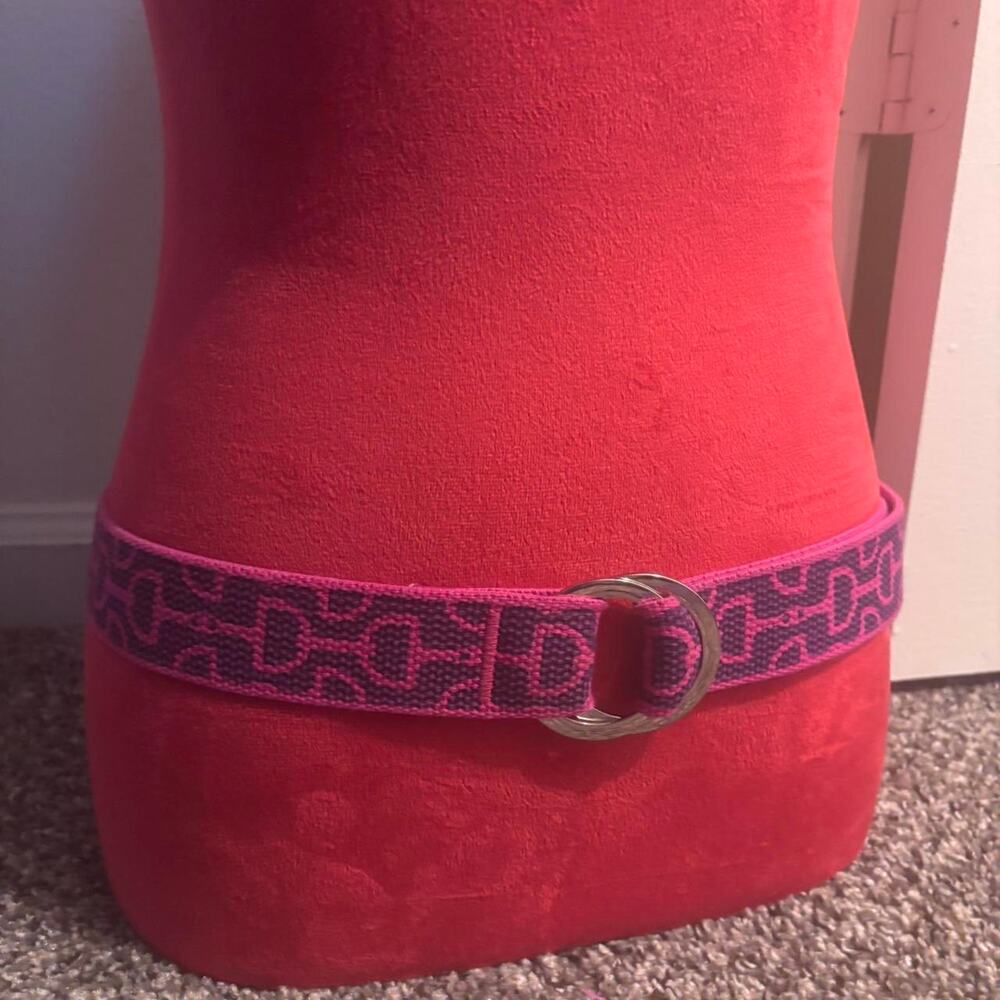 Purple and pink belt